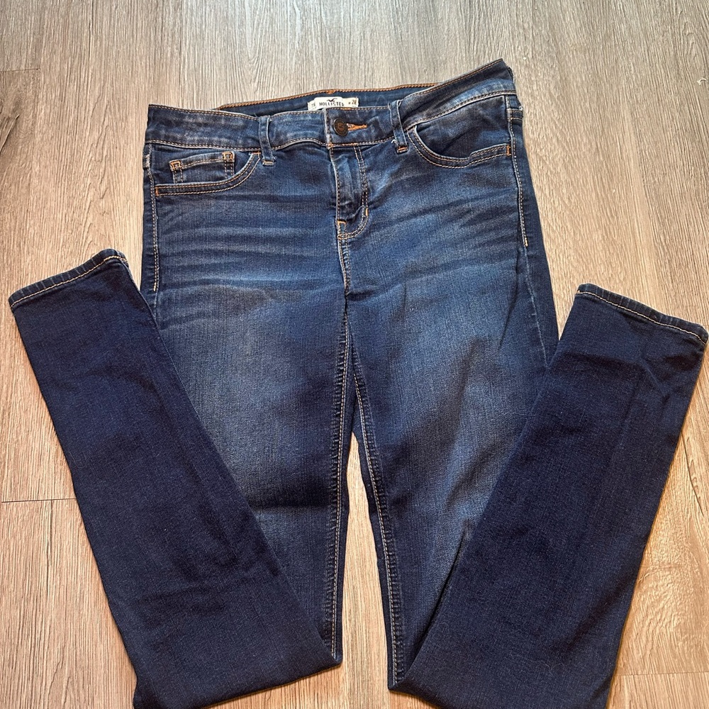 Hollister Dark Blue Skinny Jeans